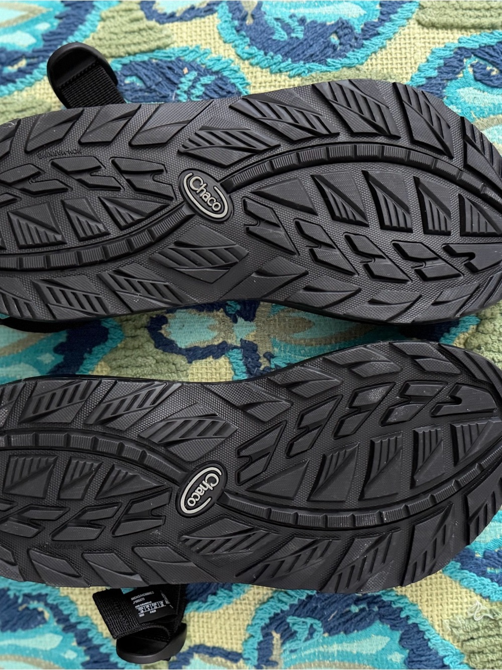 Chaco Men's Black Z/Cloud Sandals - Picture 2 of 8